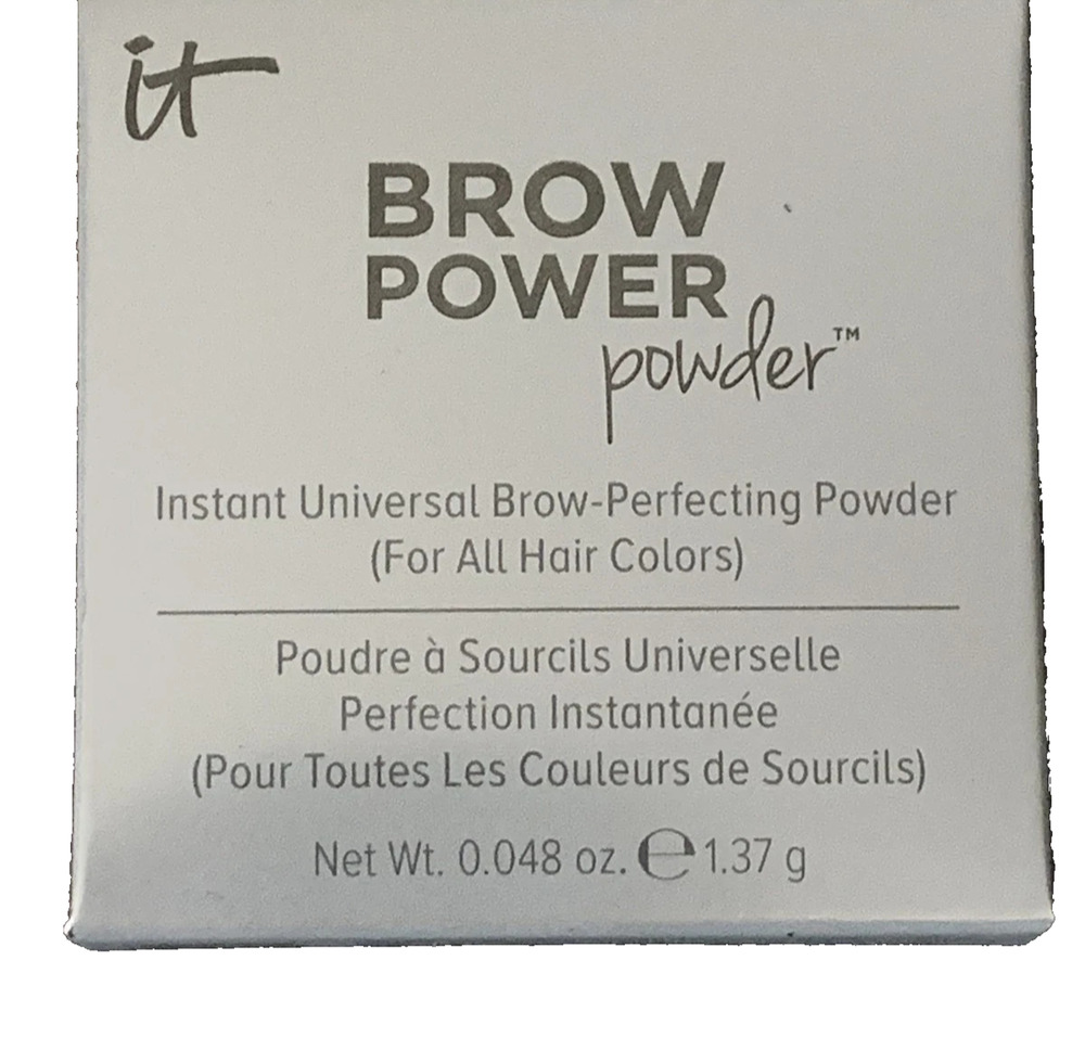 IT COSMETICS BROW POWER POWDER UNIVERSAL TRANSFORMING TAUPE 0.048 OZ 1.37G NEW
